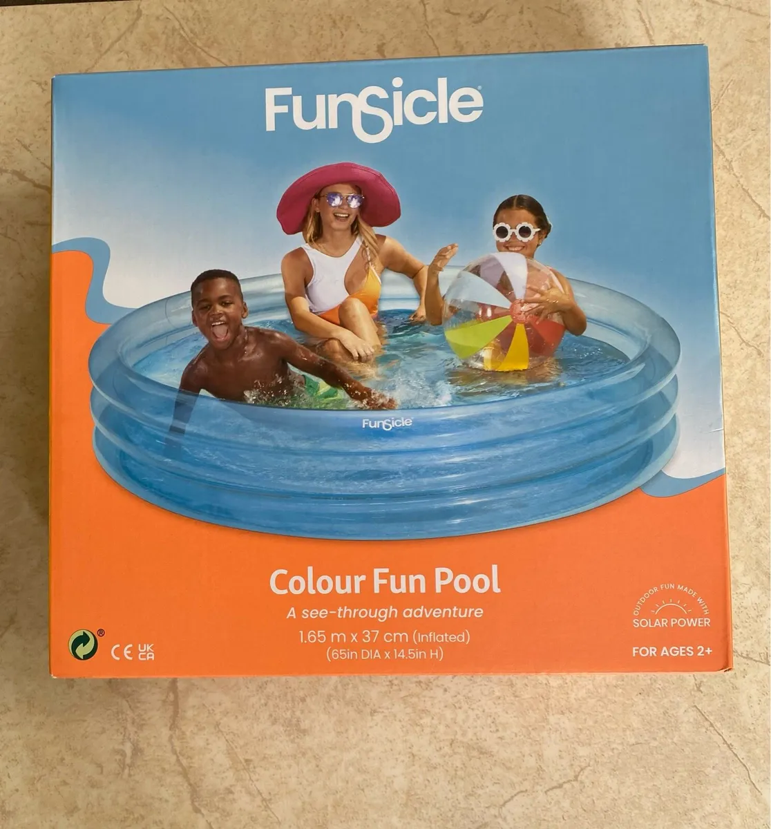 BRAND NEW Swimming Pool, 65 inches x 14.5 inches - Image 1