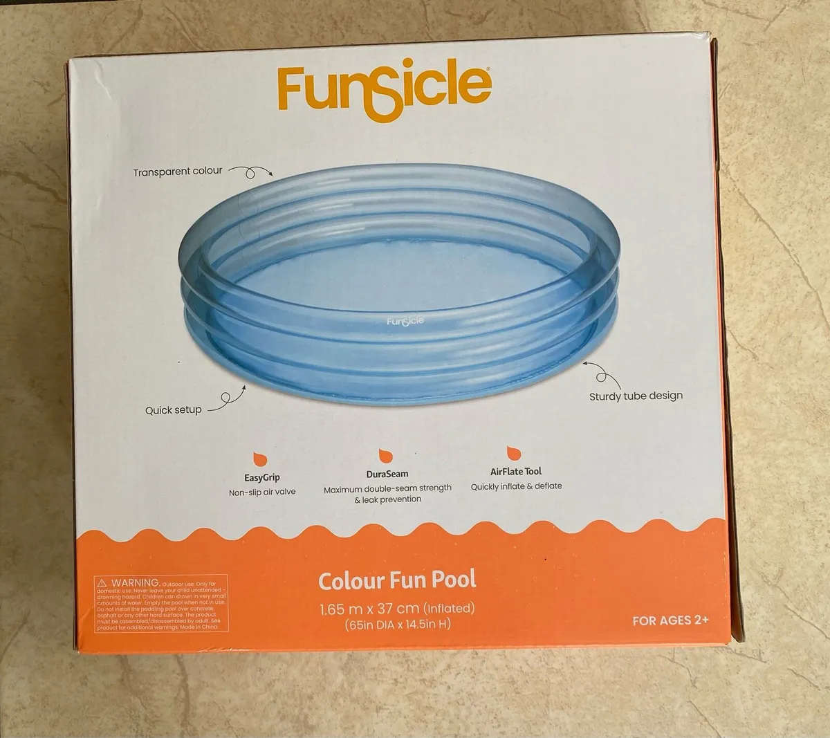 BRAND NEW Swimming Pool, 65 inches x 14.5 inches - Image 4