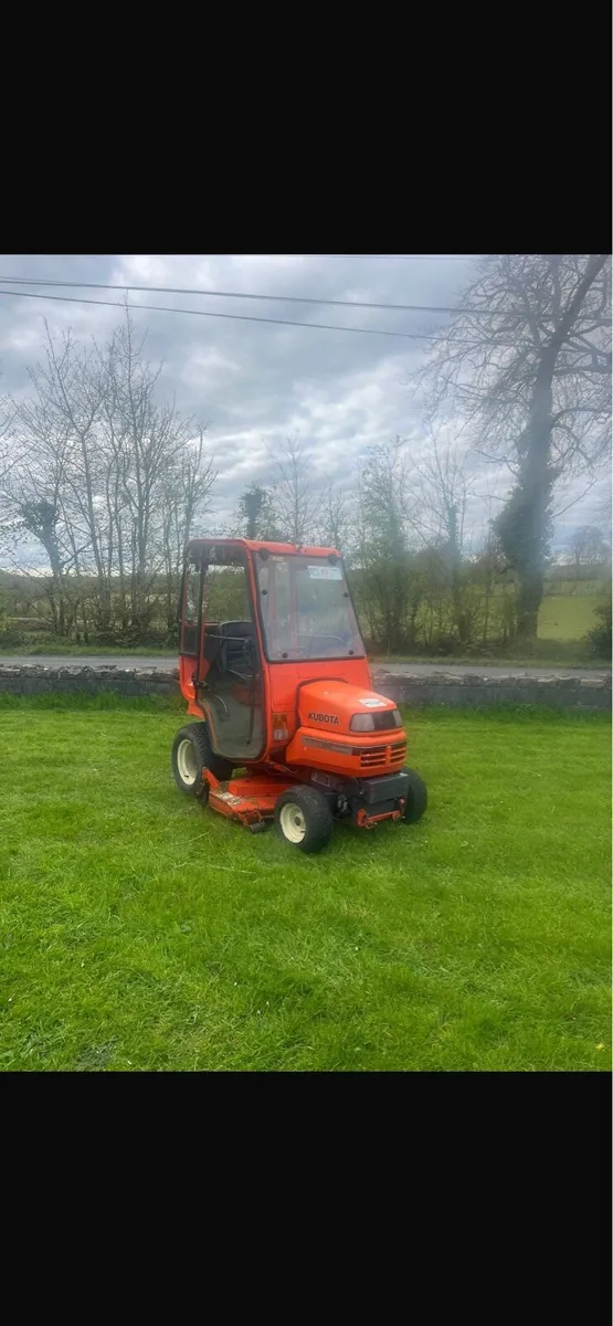 Kubota mower - Image 1