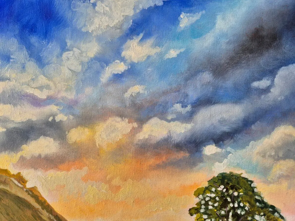 Sycamore Gap Tree - Oil painting - Image 3