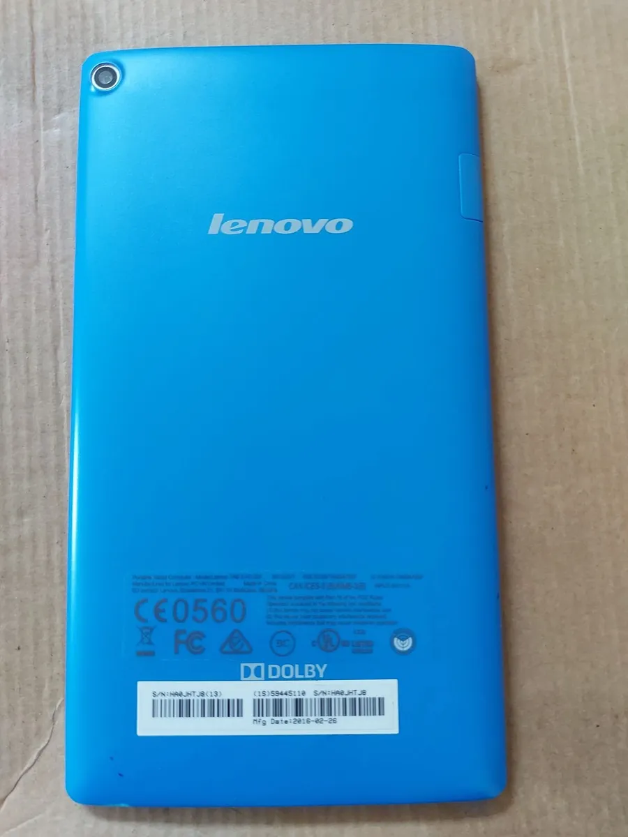 Lenovo Tab 2 Tablet, Model A7-20F, 8GB, Blue - Image 3