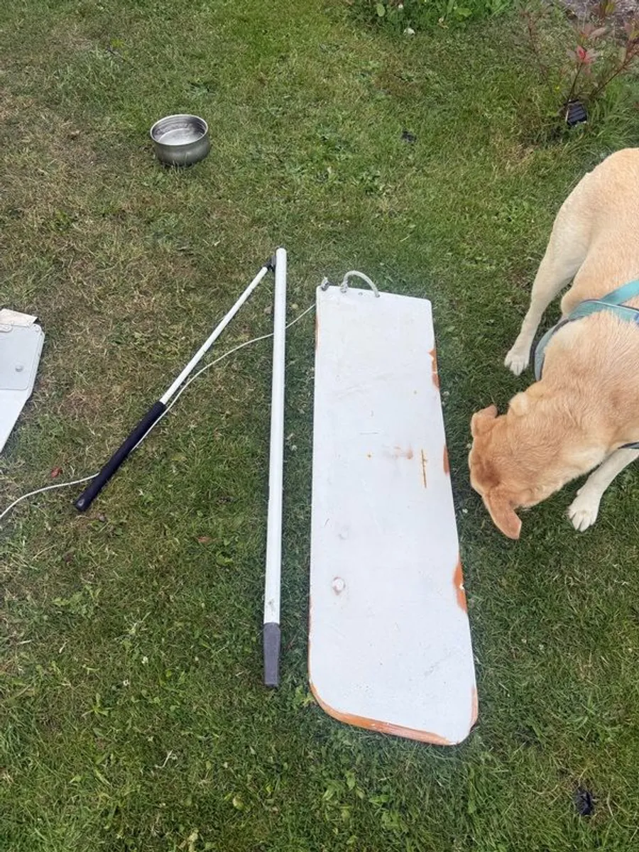 Sails for laser 2 dinghy, tiller , rudder and keel - Image 4