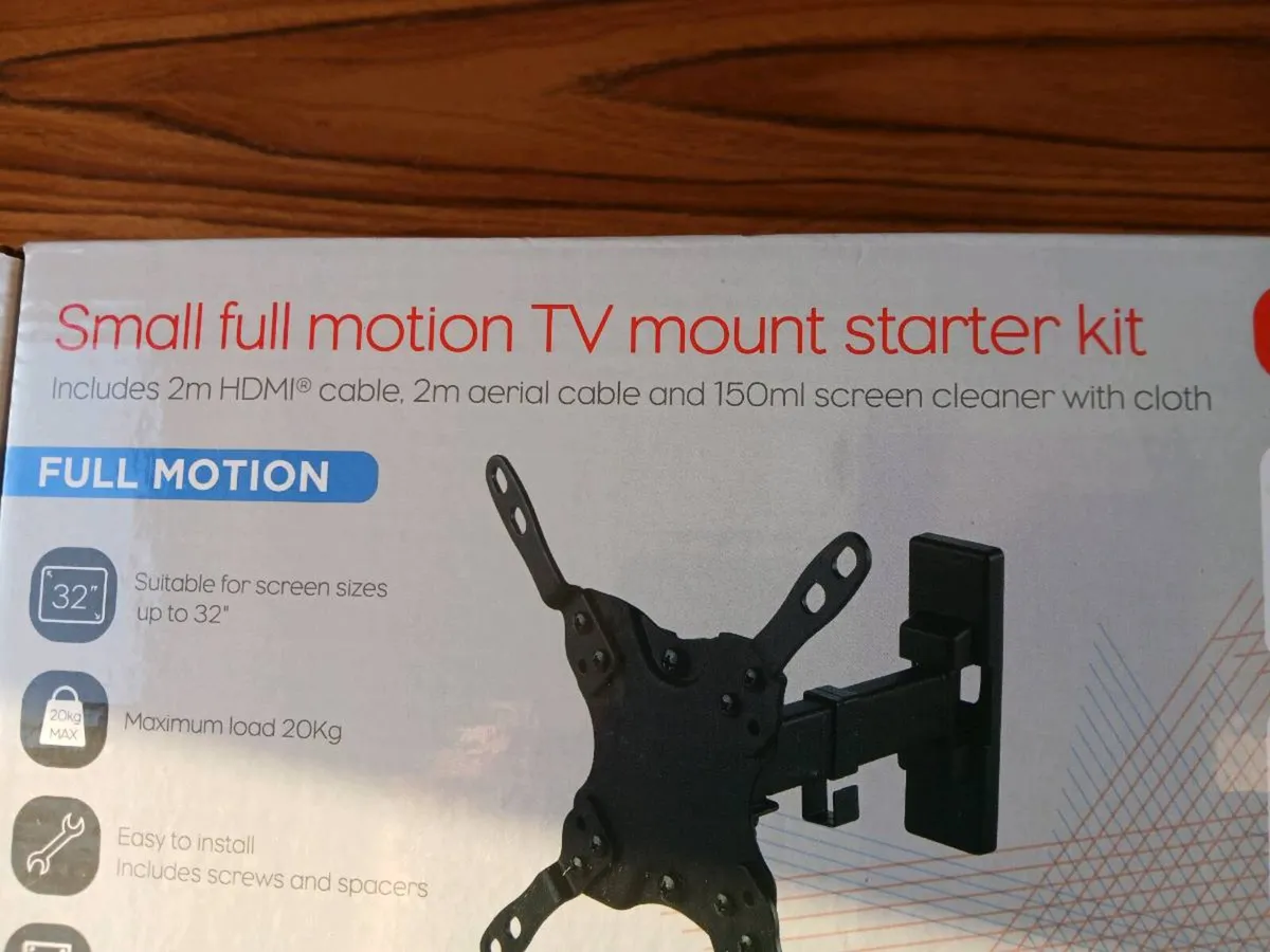 New tv wall mount kit. - Image 1