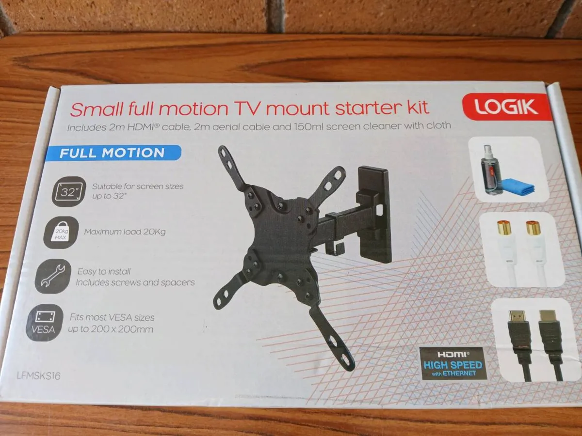 New tv wall mount kit. - Image 2