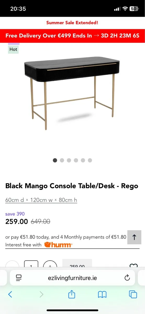 Brand new desk table - Image 2