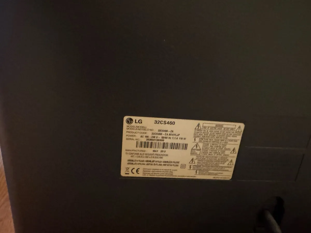 LG Flat Screen TV 32CS460 – Black - Image 2