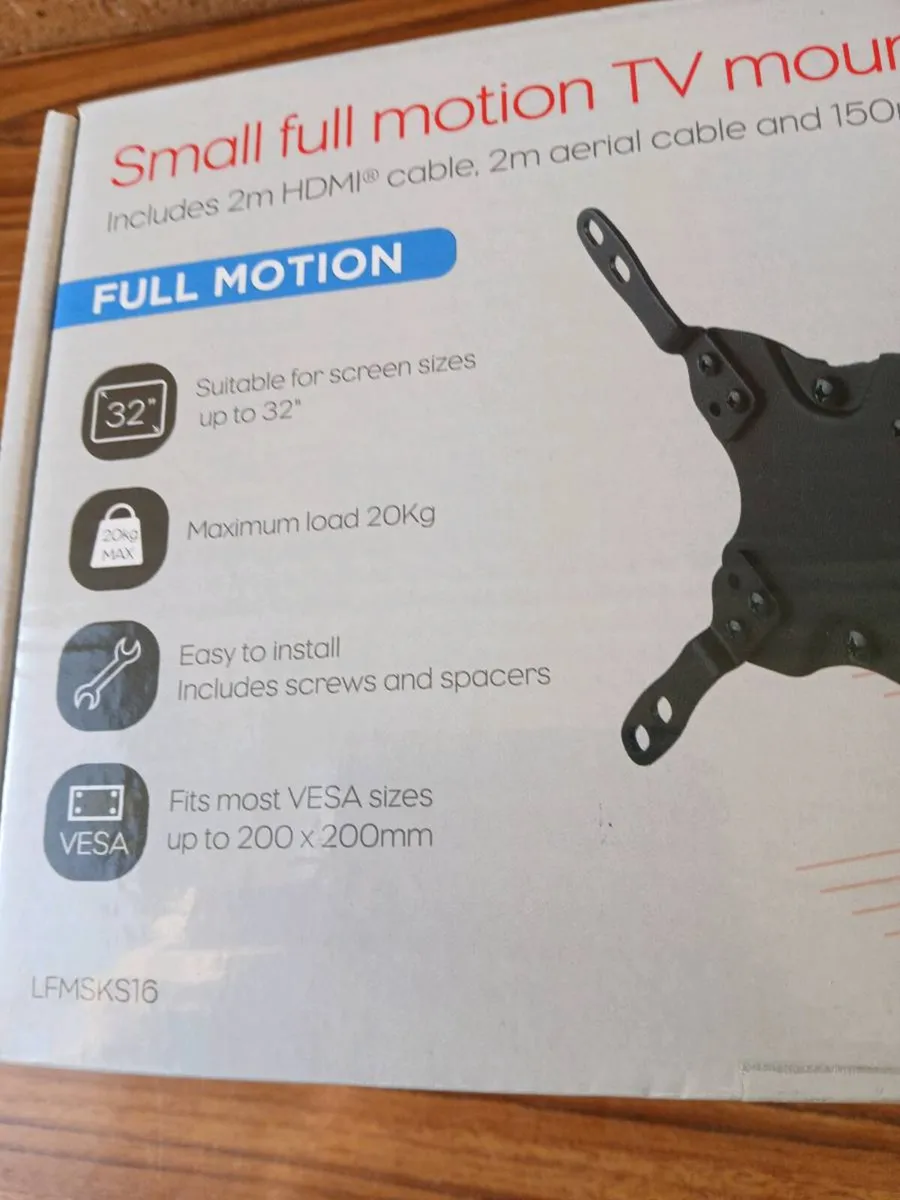 New tv wall mount kit. - Image 4