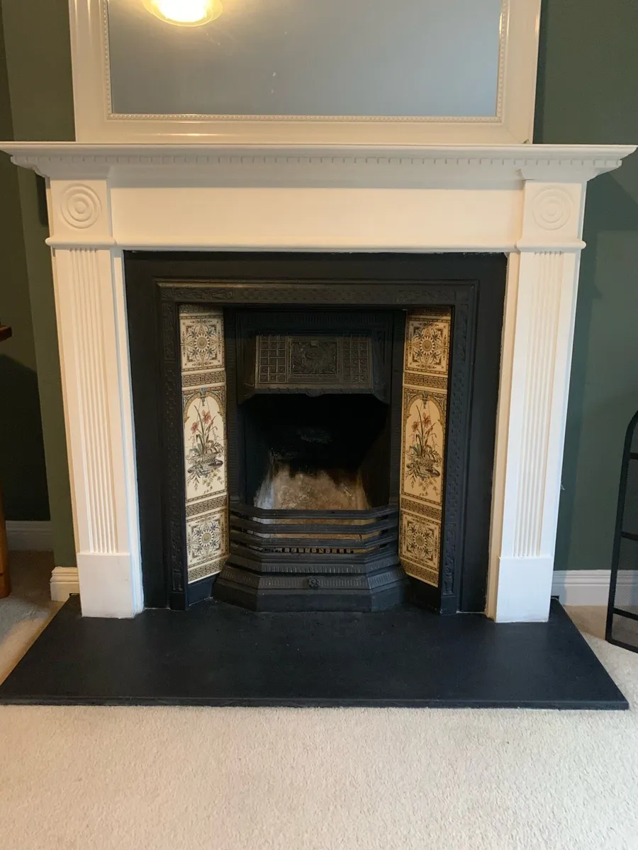 Fireplace, Surround and Mirror