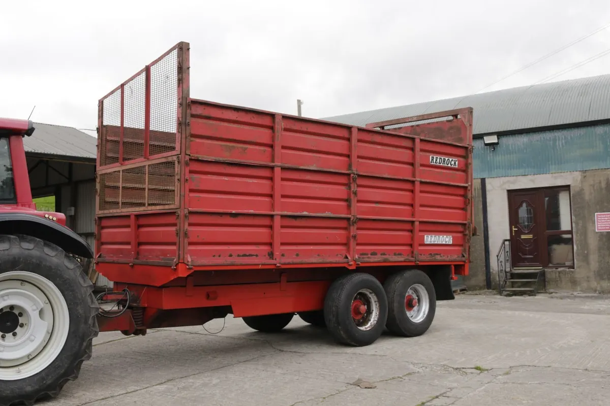 redrock grain / silage trailer. - Image 3