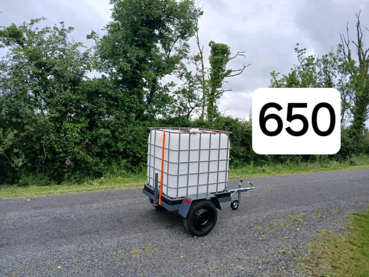 New Mobile water tank trailer - Image 2