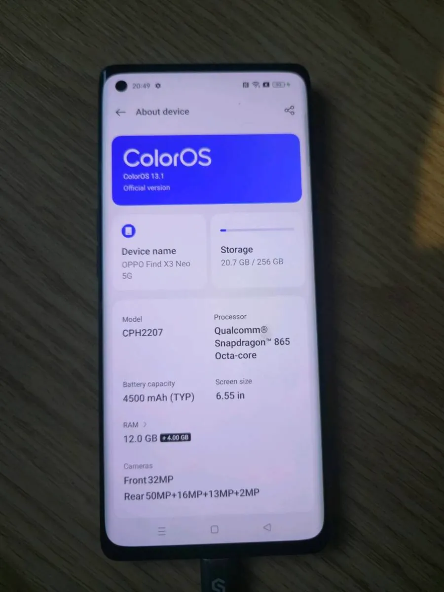 Oppo Find X3 Neo 256GB unlocked - Image 1