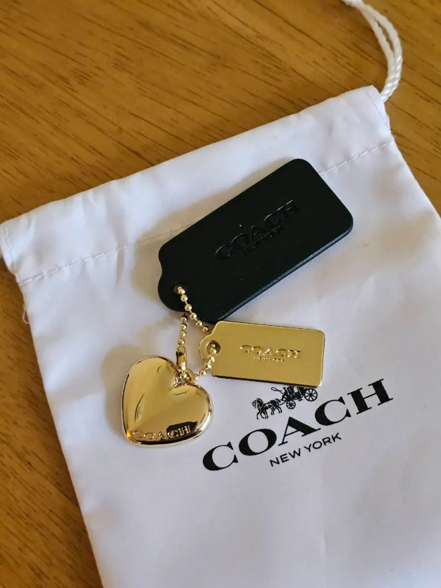Coach Triple Charm Bag Charm  / new - Image 1
