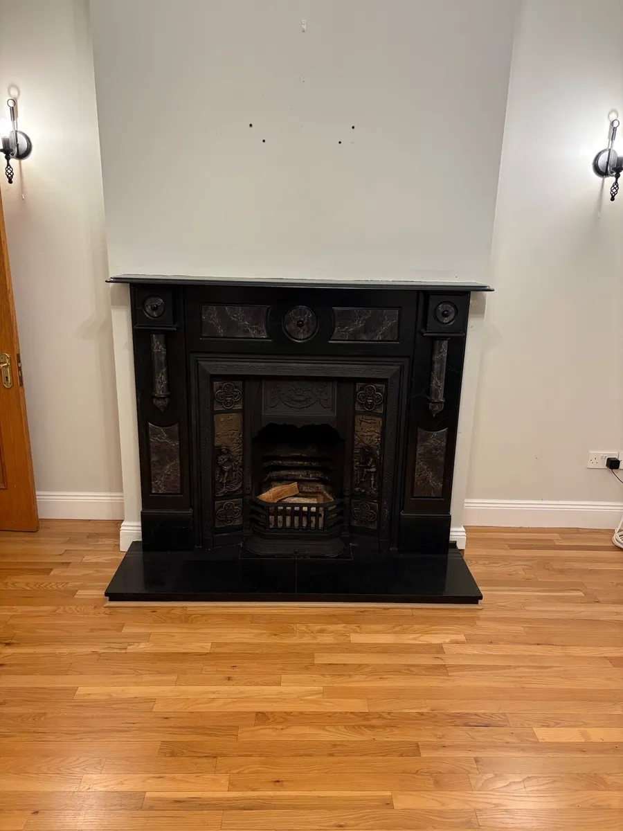Marble fireplace - Image 1
