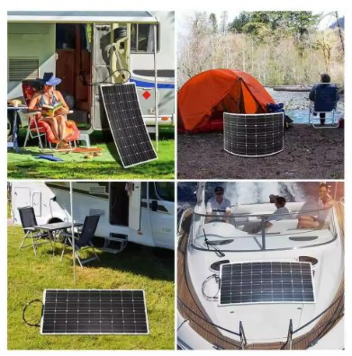 400W Solar Panel Kit 12V – 2×200W Aluminum - Image 4