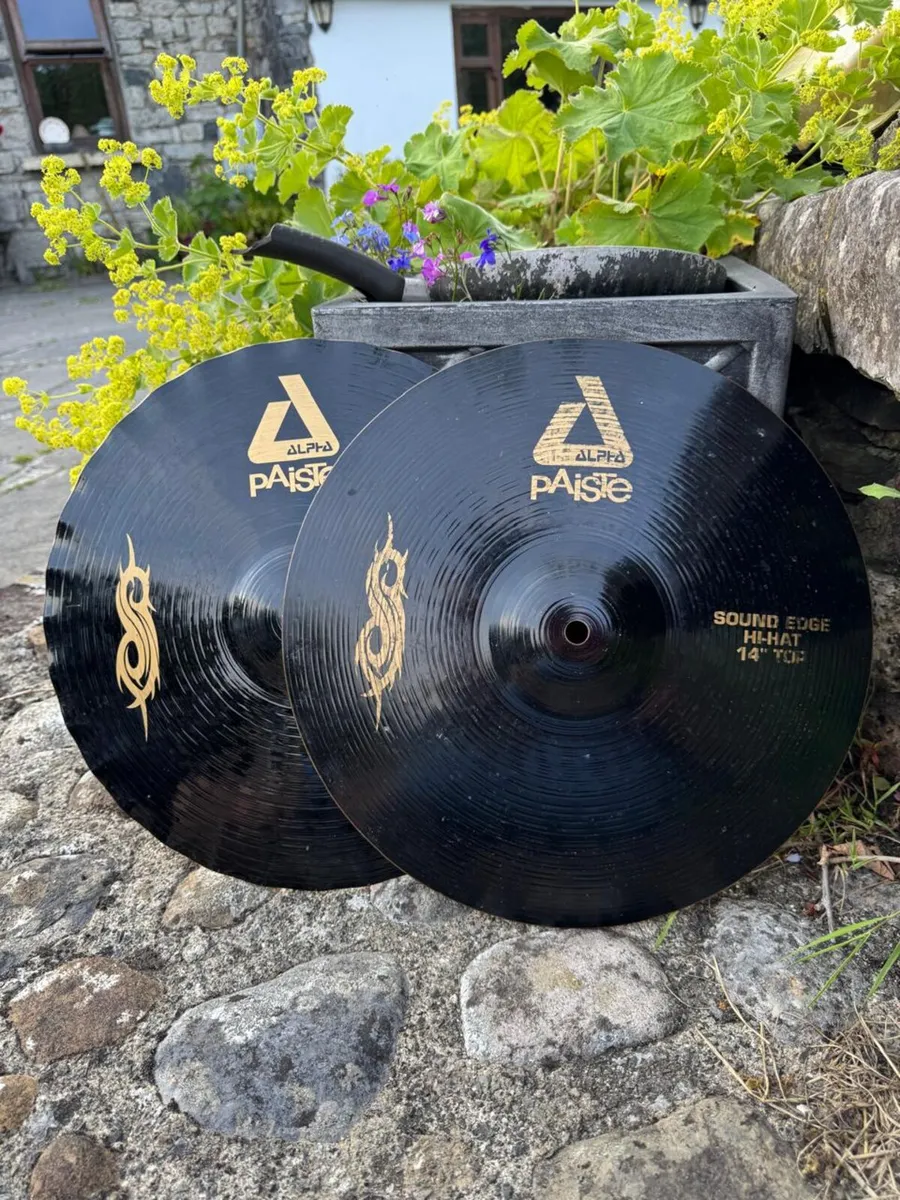 Original Joey Jordinson Paiste Alpha set - Image 3