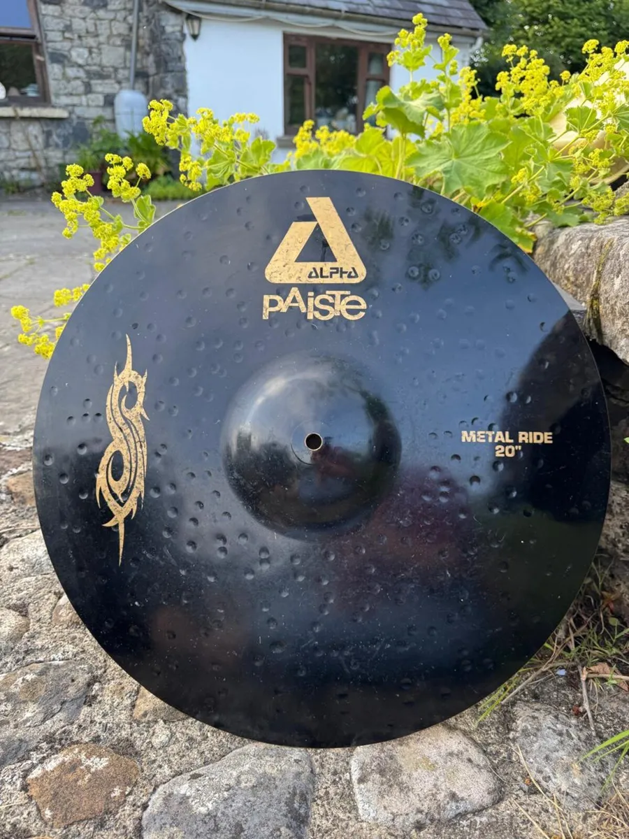 Original Joey Jordinson Paiste Alpha set - Image 4