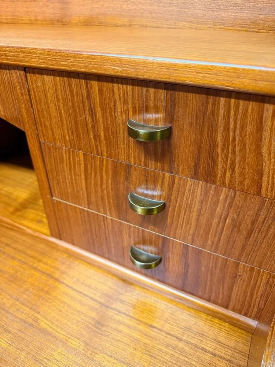 Elegant Danish Mid-Century Teak Secretary Desk, 1970s - Image 3