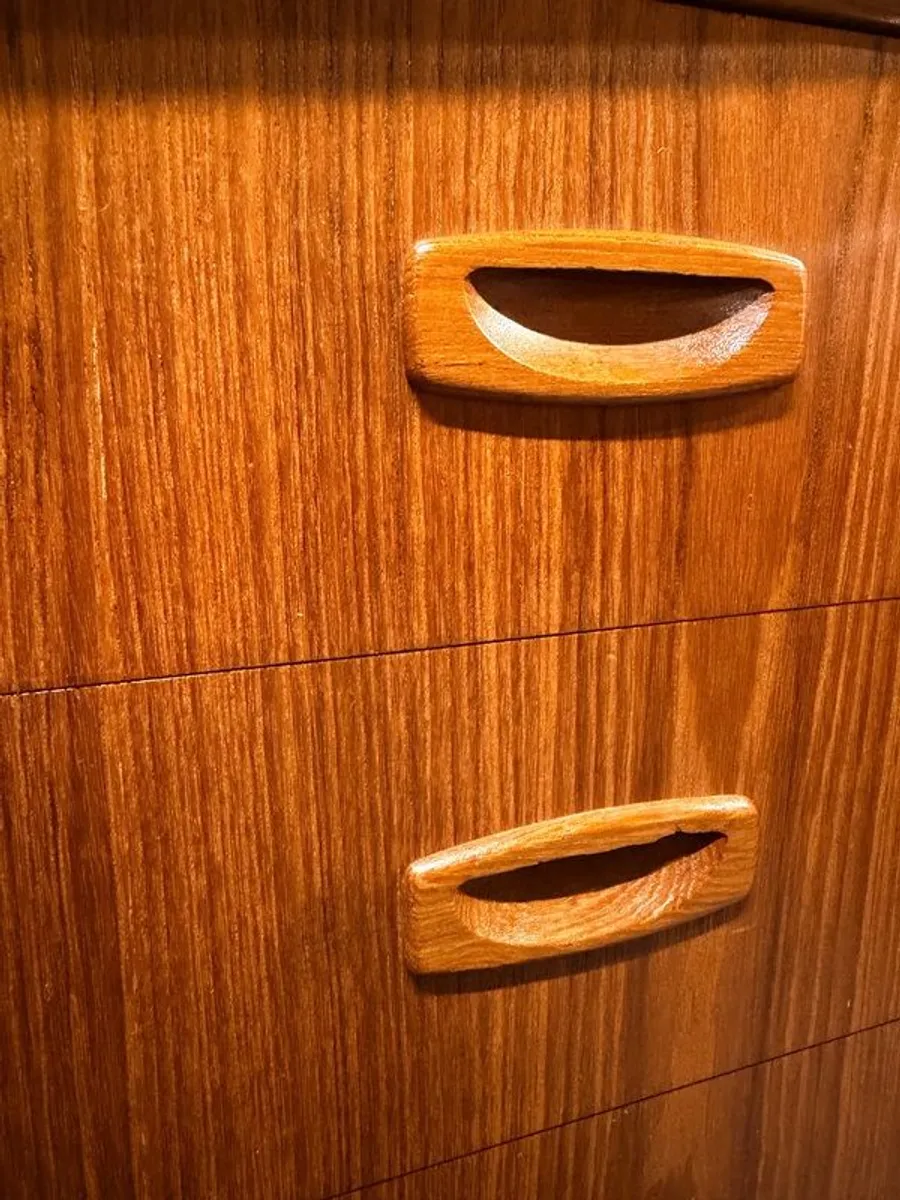 Elegant Danish Mid-Century Teak Secretary Desk, 1970s - Image 4