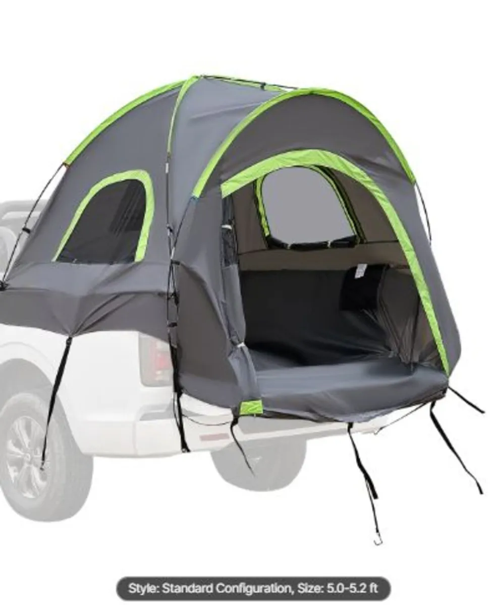 Pickup Truck Tent, Fit 5.0-5.2 ft Truck Tents - Image 1