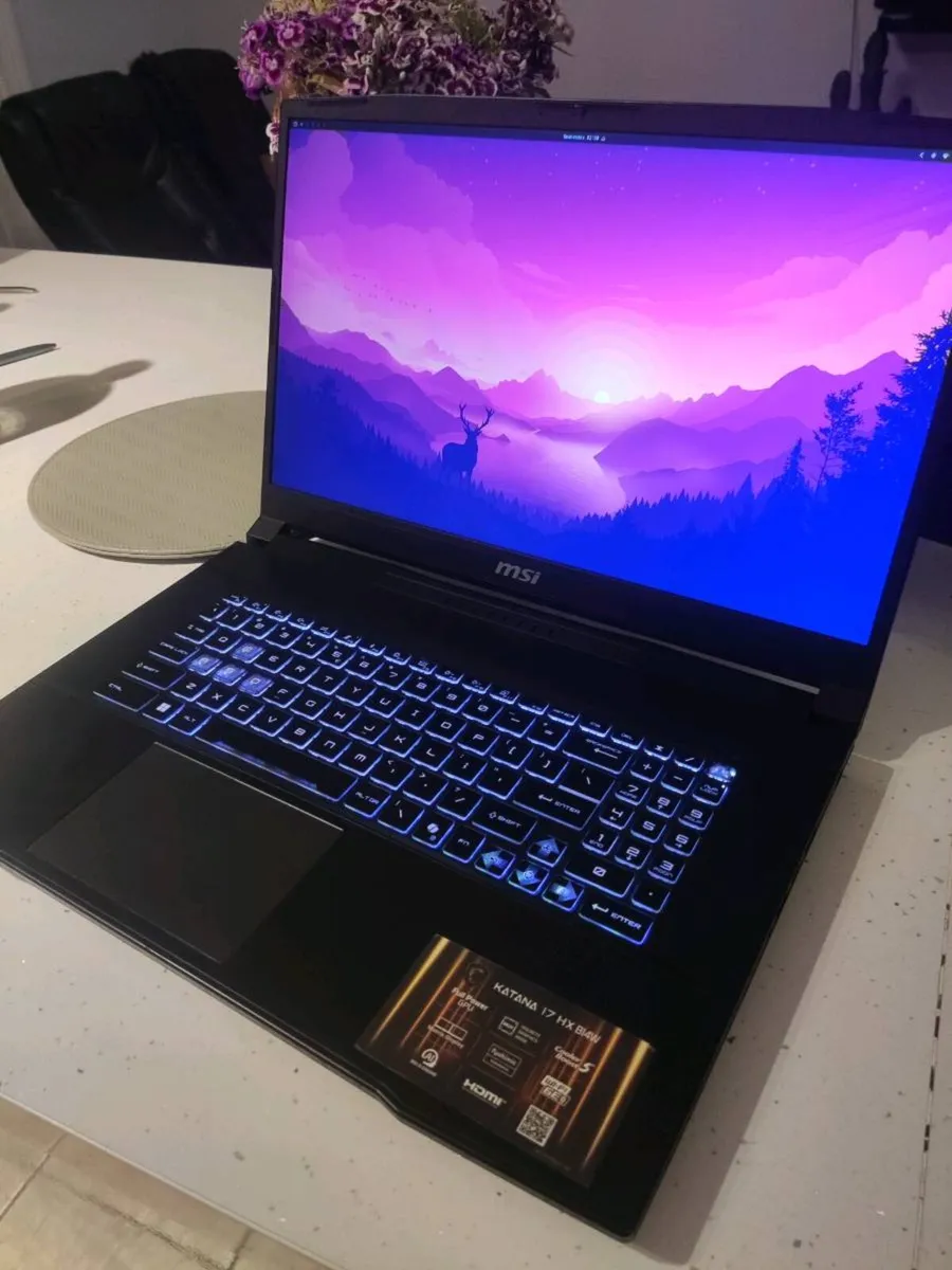 RTX 5070, i7-14650HX, 240Hz 1440p
MSI Katana 17 HX - Image 1