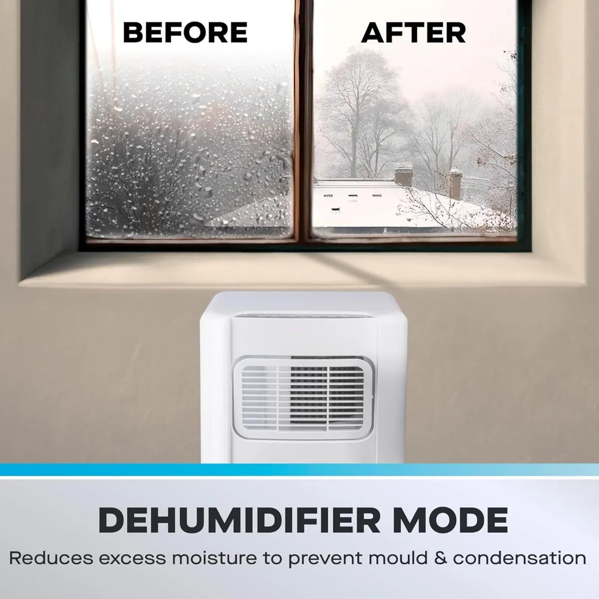 Daewoo 5000 BTU Portable 3-in-1 Air Conditioning - Image 4