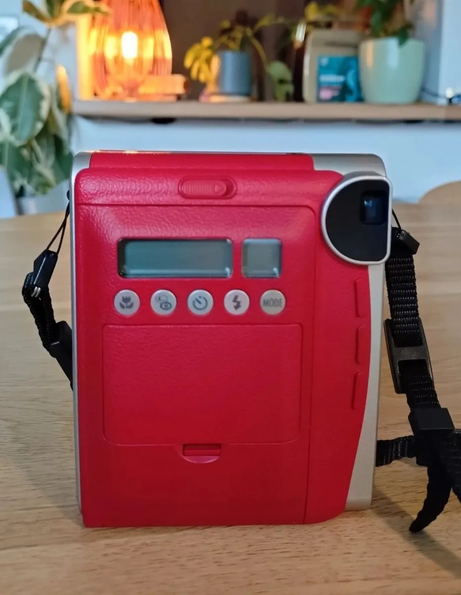 Fujifilm Rare Red Instax Mini 90 Instant Camera - Image 2