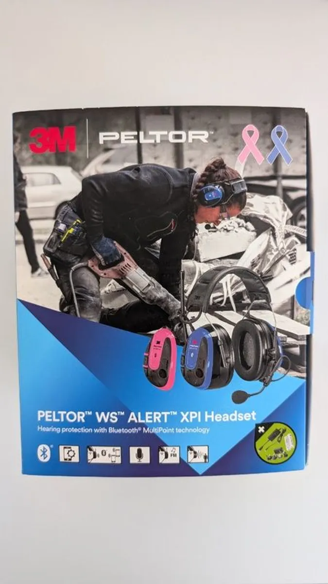 3M PELTOR WS ALERT XPI Headset (Bluetooth) + Gel Cushions Upgrade - Image 1