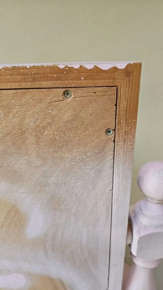 Upcycled, Distressed, Dressing Table Mirror - Image 2