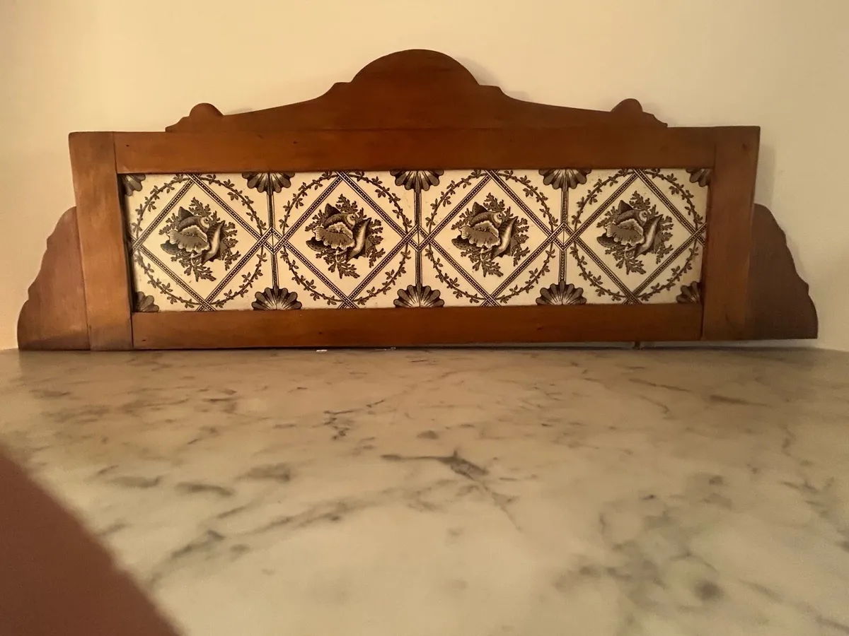 Marble topped washstand - Image 3