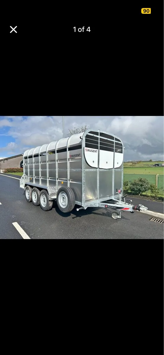 Nugent 14x6 cattle trailer - Image 1
