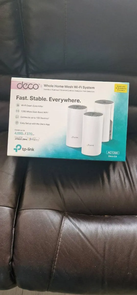 Deco mesh 3 piece Wifi extender - Image 1