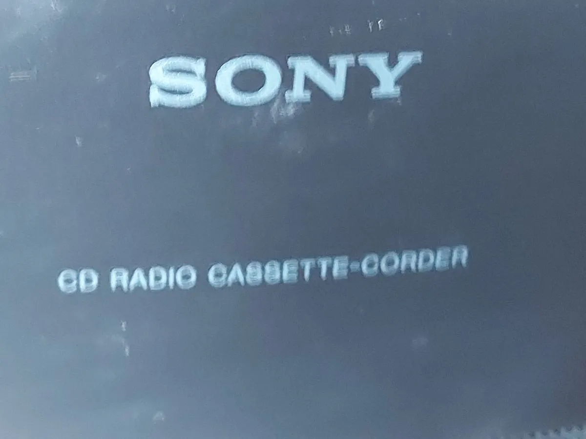SONY Portable Stereo Unit, Radio, CD, MP3 & Tape - Image 4