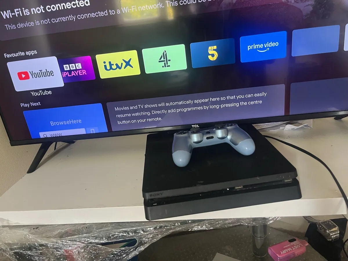 PlayStation 4 Slim 1 TB - light blue controller - Image 3