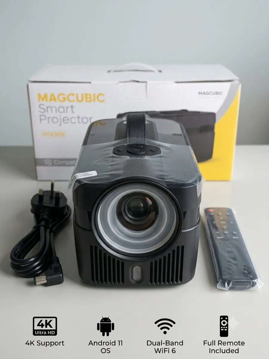 Magcubic 4K Smart Projector – Used Once / Mint - Image 2