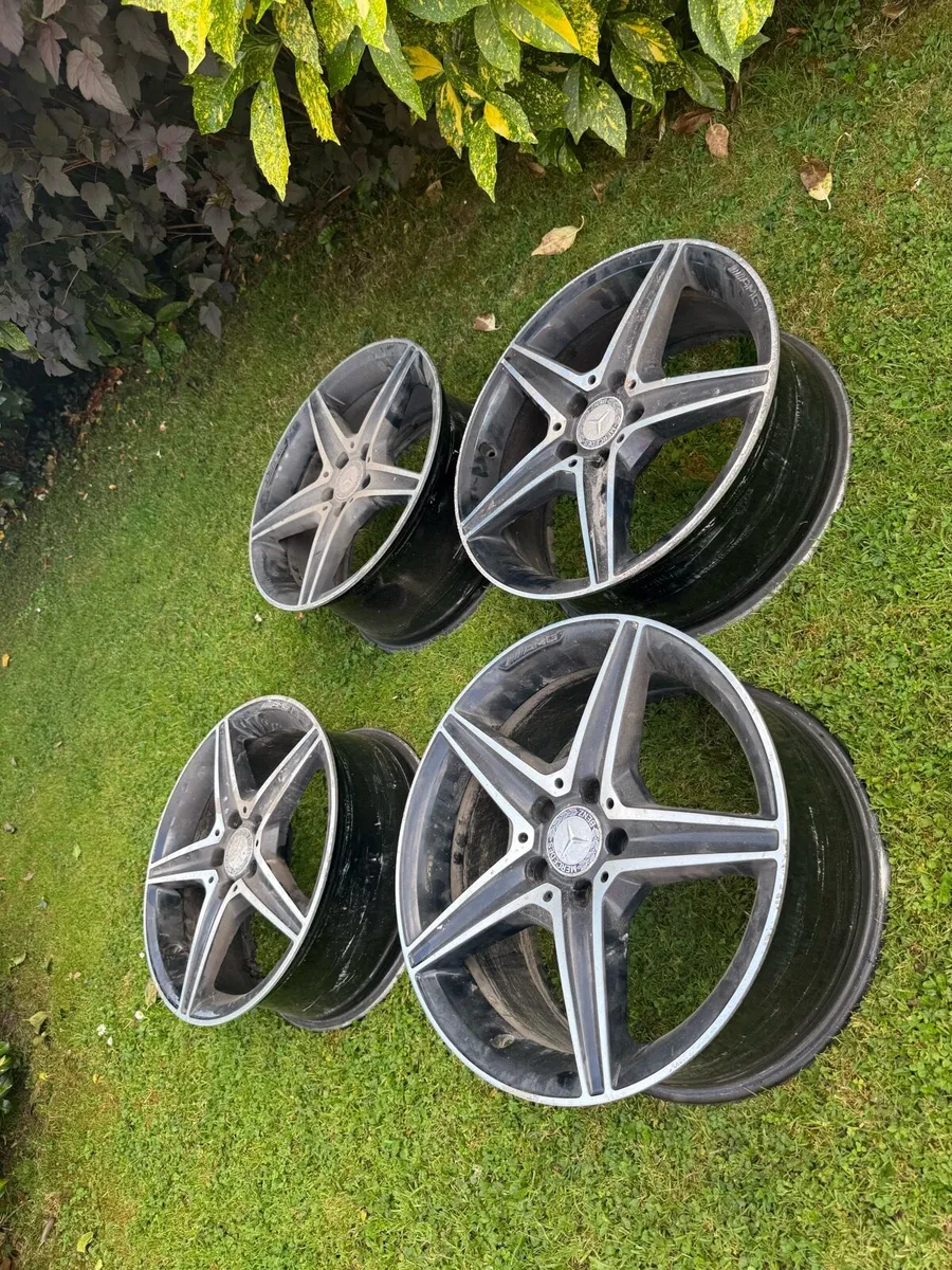 Genuine Mercades alloys 5x112 - Image 2