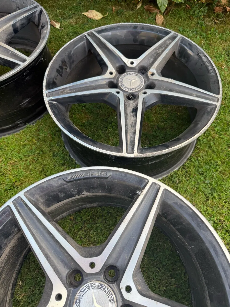 Genuine Mercades alloys 5x112 - Image 3