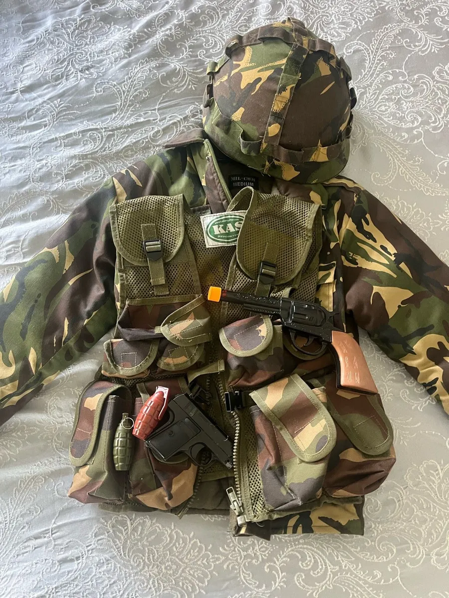 Kids army costume - Image 2