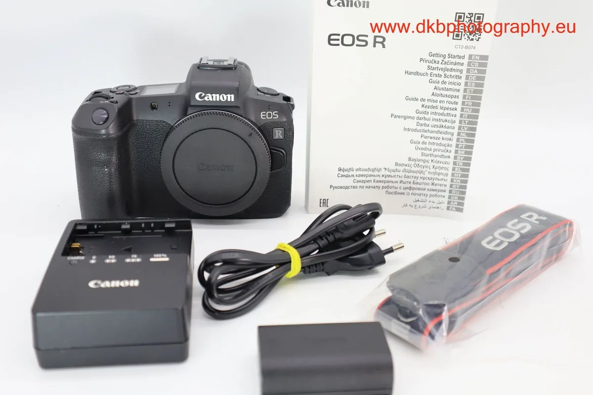 CANON EOS R MIRRORLESS CAMERA #0610 - Image 3