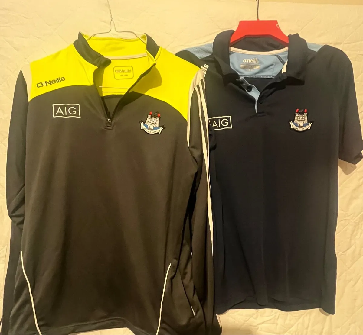 Retro Dublin Gaa Tops x2 large
