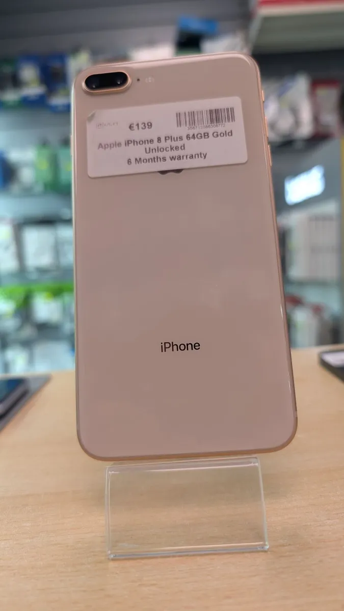 Apple iPhone 8 Plus  Gold - Image 1