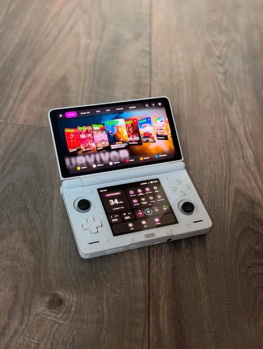 AYN THOR PRO 12GB + 256GB WHITE + 512GB MICROSD - Image 1