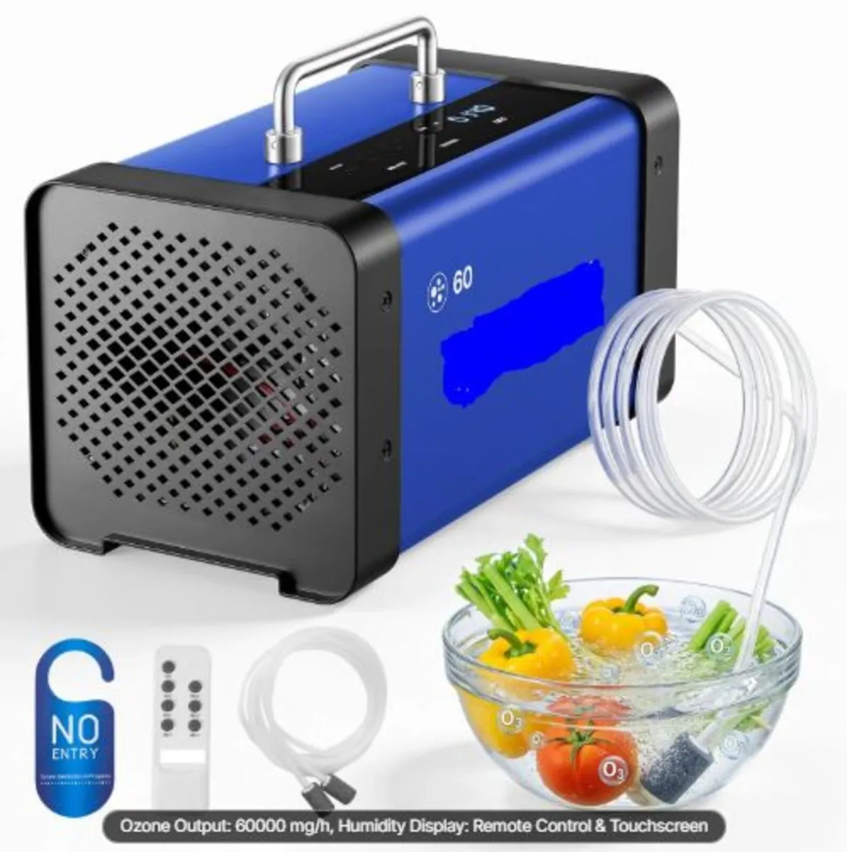 Ozone Generator, 60000mg/h Commercial Ozone - Image 1