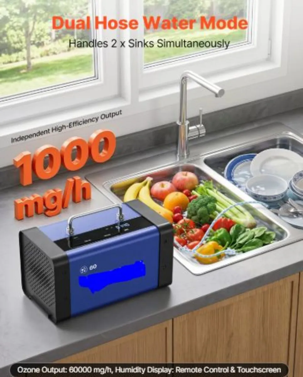 Ozone Generator, 60000mg/h Commercial Ozone - Image 2