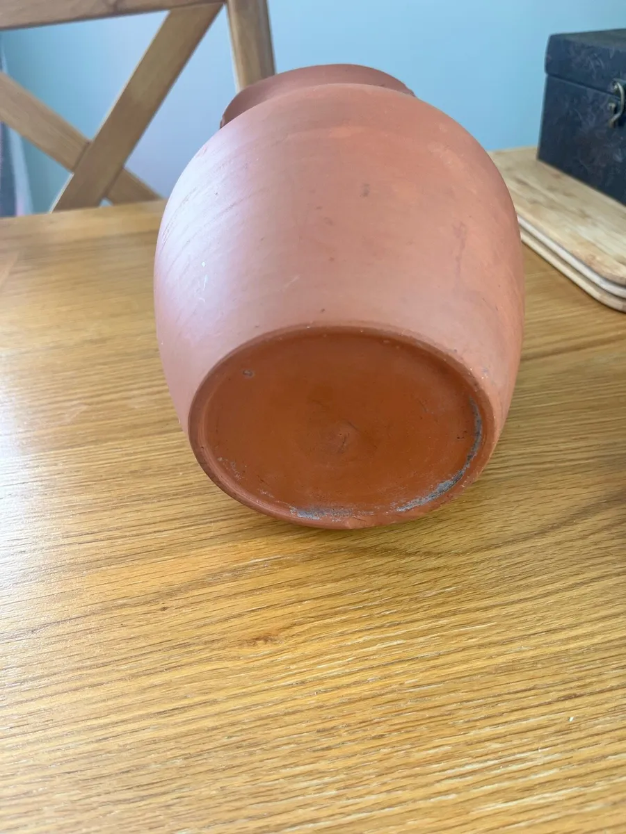 Vintage Terracotta Pitcher Handmade - Image 4