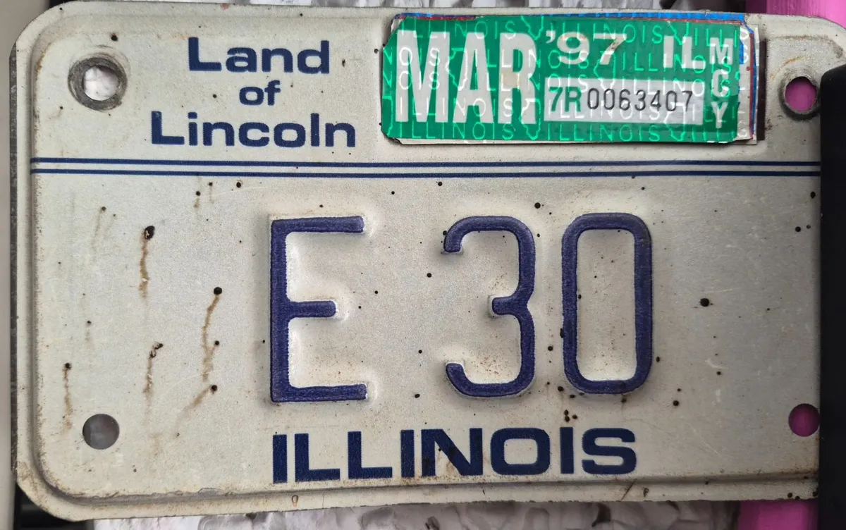 American motorbike plates - Image 1