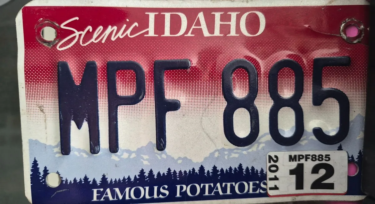 American motorbike plates - Image 4