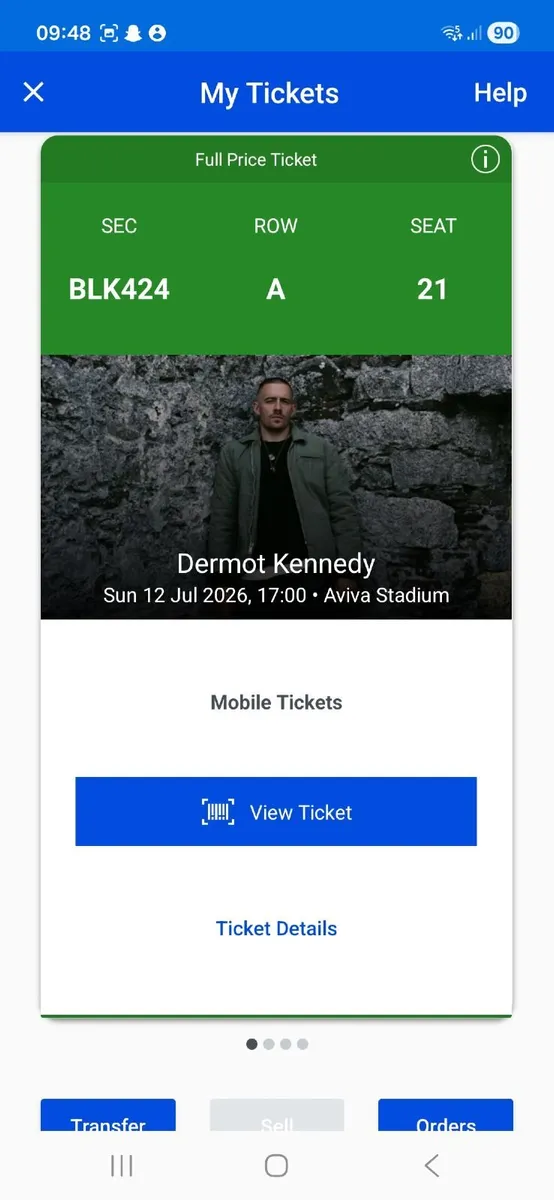 Dermot Kennedy tickets Sunday 12th July - Image 4