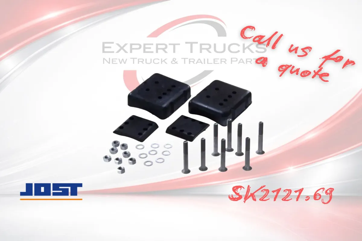 JSK37 FIFTH WHEEL CUSHION KIT C/W BOLTS (JOST)