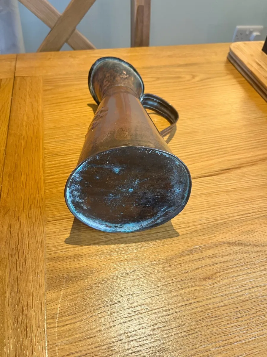 Arts & Crafts Copper Pitcher - Image 4