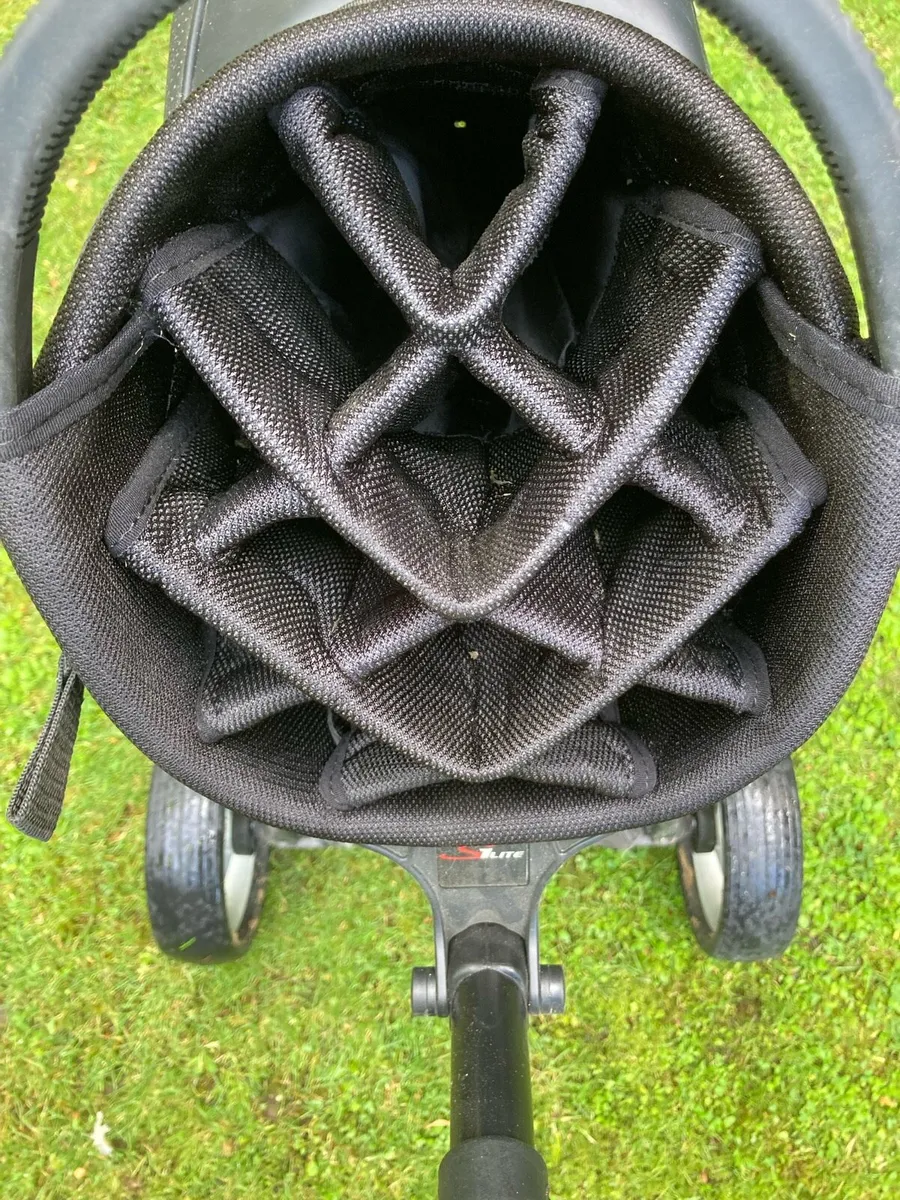 Motocaddy S lite bag and trolley - Image 1
